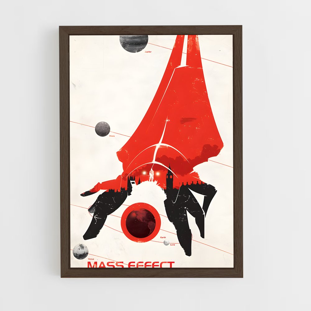 Poster La Saga des Élus – affiche Mass effect (vue 5)